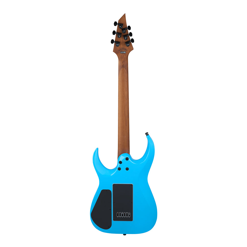 Jackson Pro Plus Series Misha Mansoor Juggernaut ET6 Electric Guitar Ebony Fingerboard Riviera Blue - Image 3