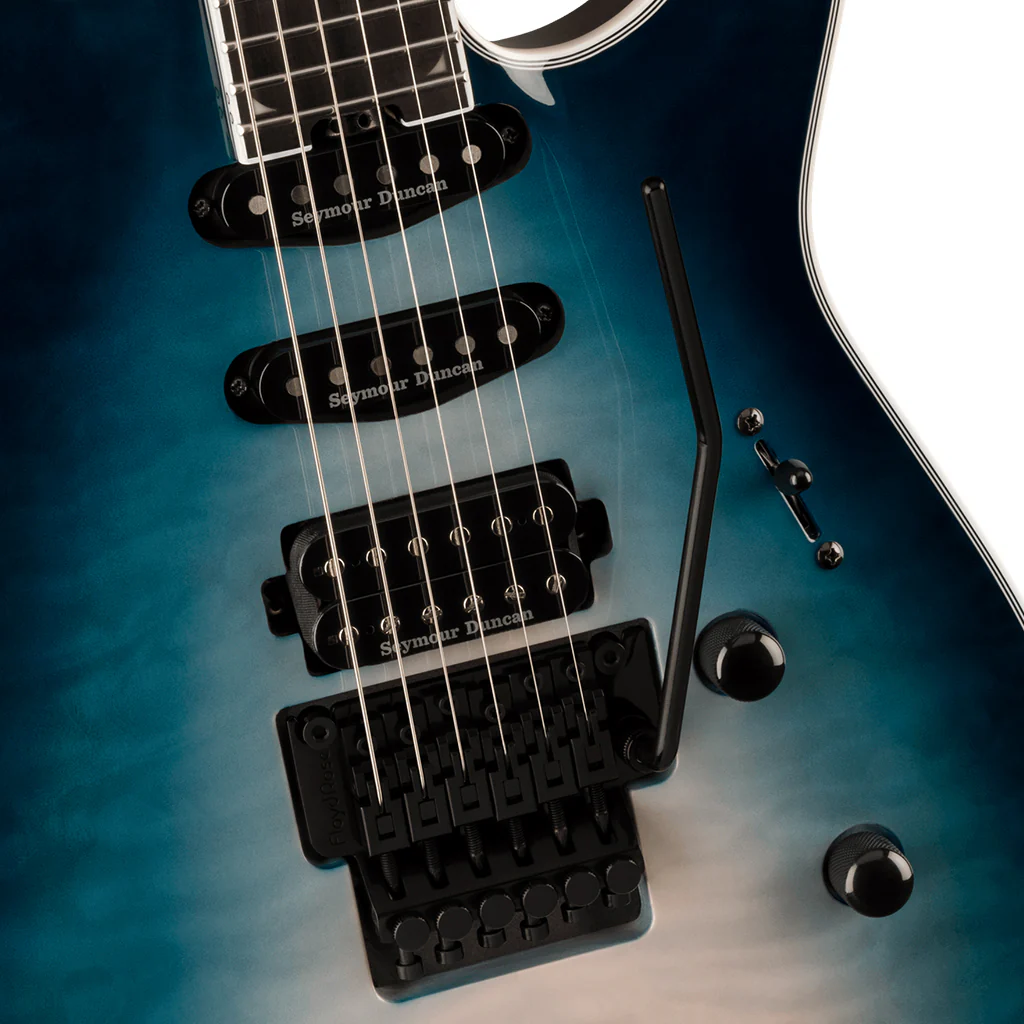 Jackson Pro Plus Series Soloist™ SLA3Q, Polar Burst, Ebony Fingerboard - Image 6