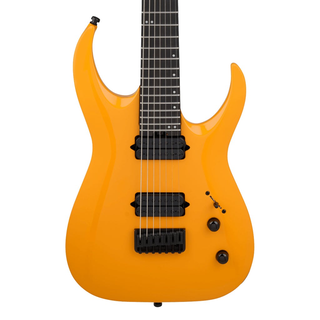 Jackson Pro Series Misha Mansoor Juggernaut HT7 Electric Guitar Ebony Fingerboard Signal Yellow