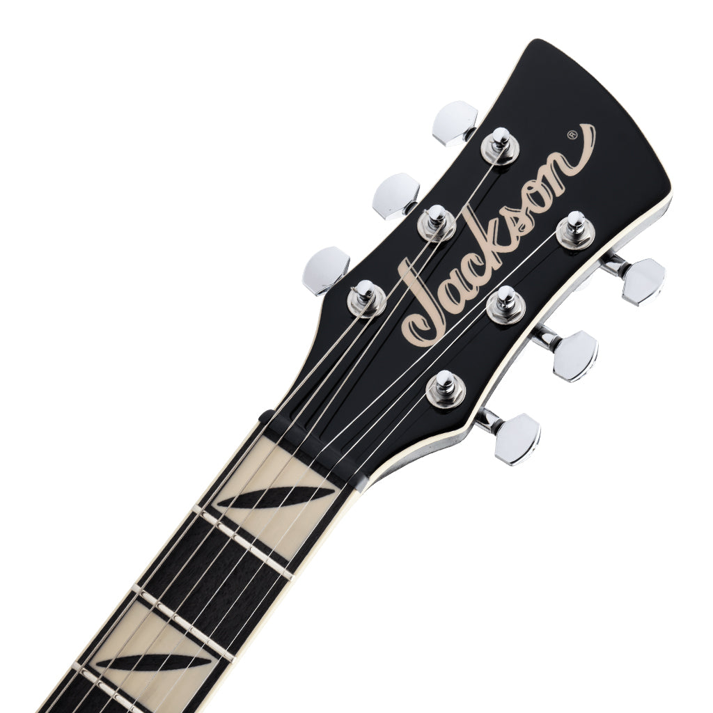 Jackson Pro Series Signature Lee Malia LM-87 Electric Guitar Amaranth Fingerboard Open Pore Black - Image 4