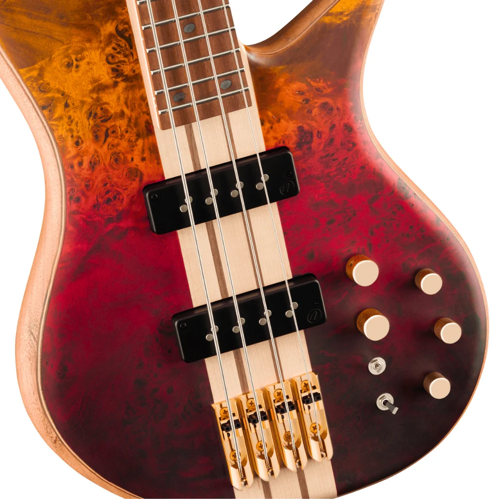 Jackson Pro Series Spectra Bass SBP IV Firestorm Fade - Image 7