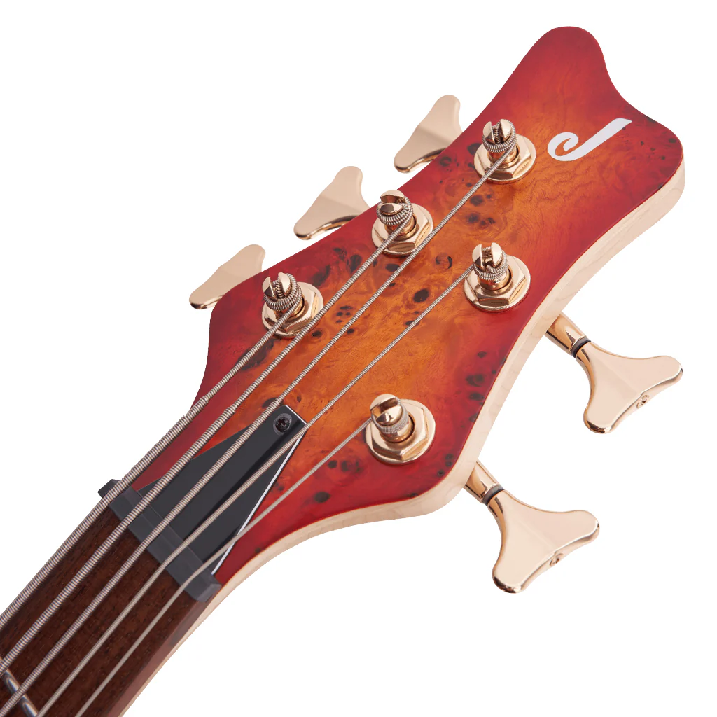 Jackson - Pro Series Spectra Bass SBP V, Caramelized Jatoba Fingerboard, Transparent Cherry Burst | Bass Guitars | 2919934515 - Image 4