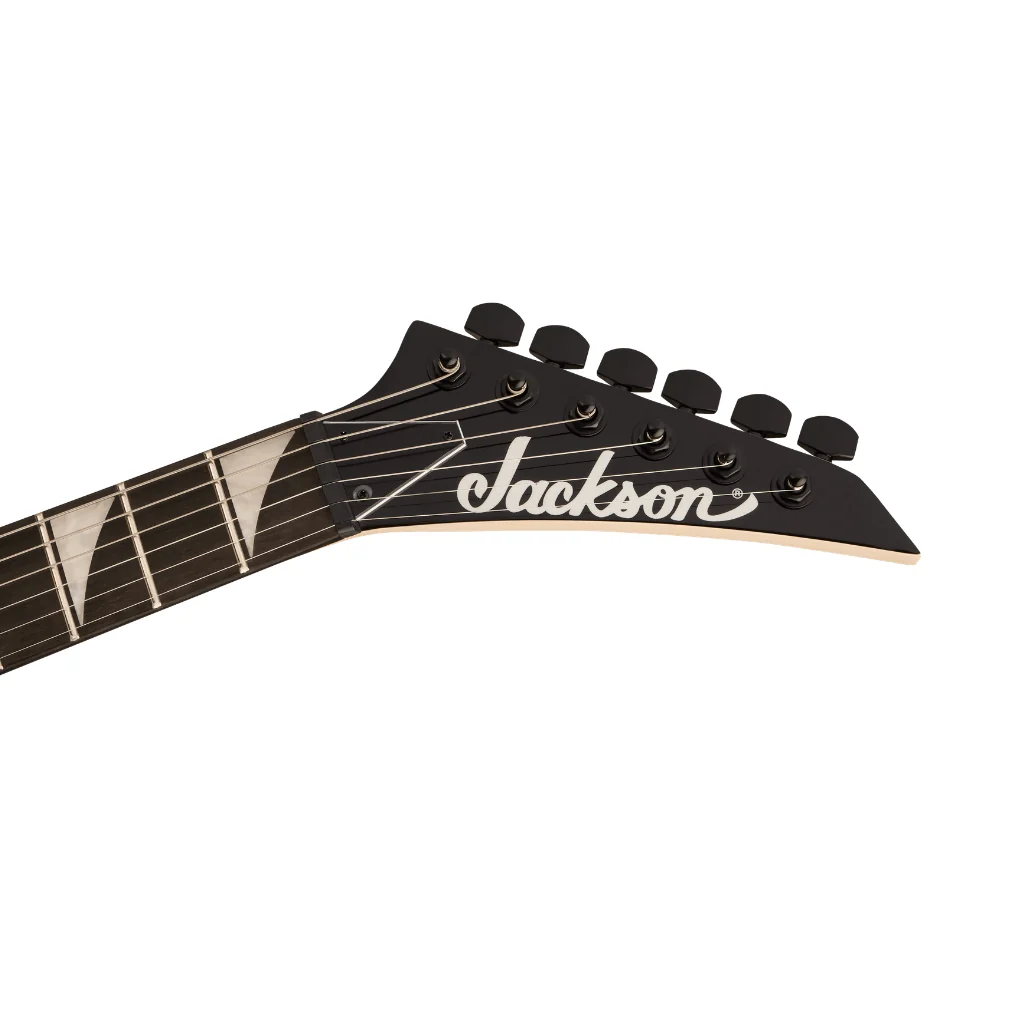 Jackson RR Minion JS1XM Electric Guitar - Snow White with Black Pinstripes, Amaranth Fingerboard - Image 5