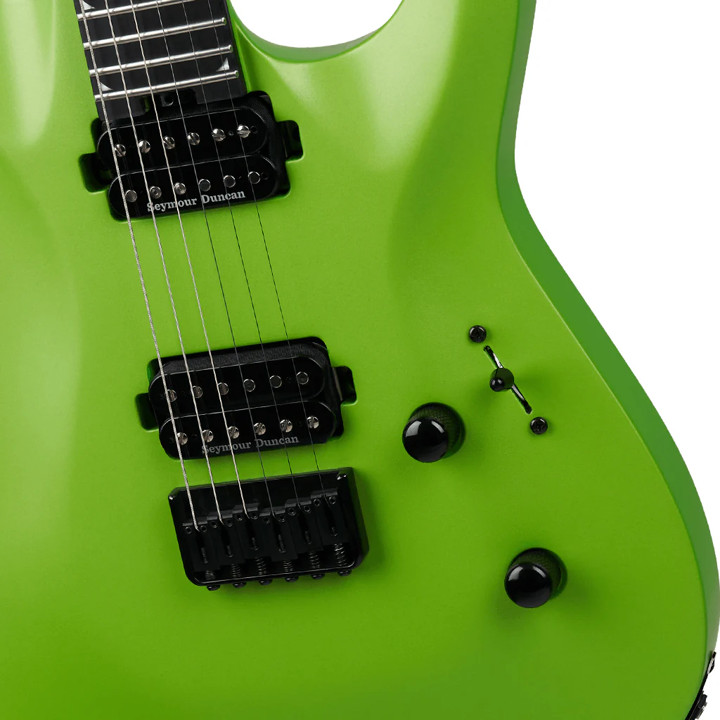 Jackson SLA2 Pro Plus Series Soloist Hardtail Electric Guitar - Toxic Apple - Image 7