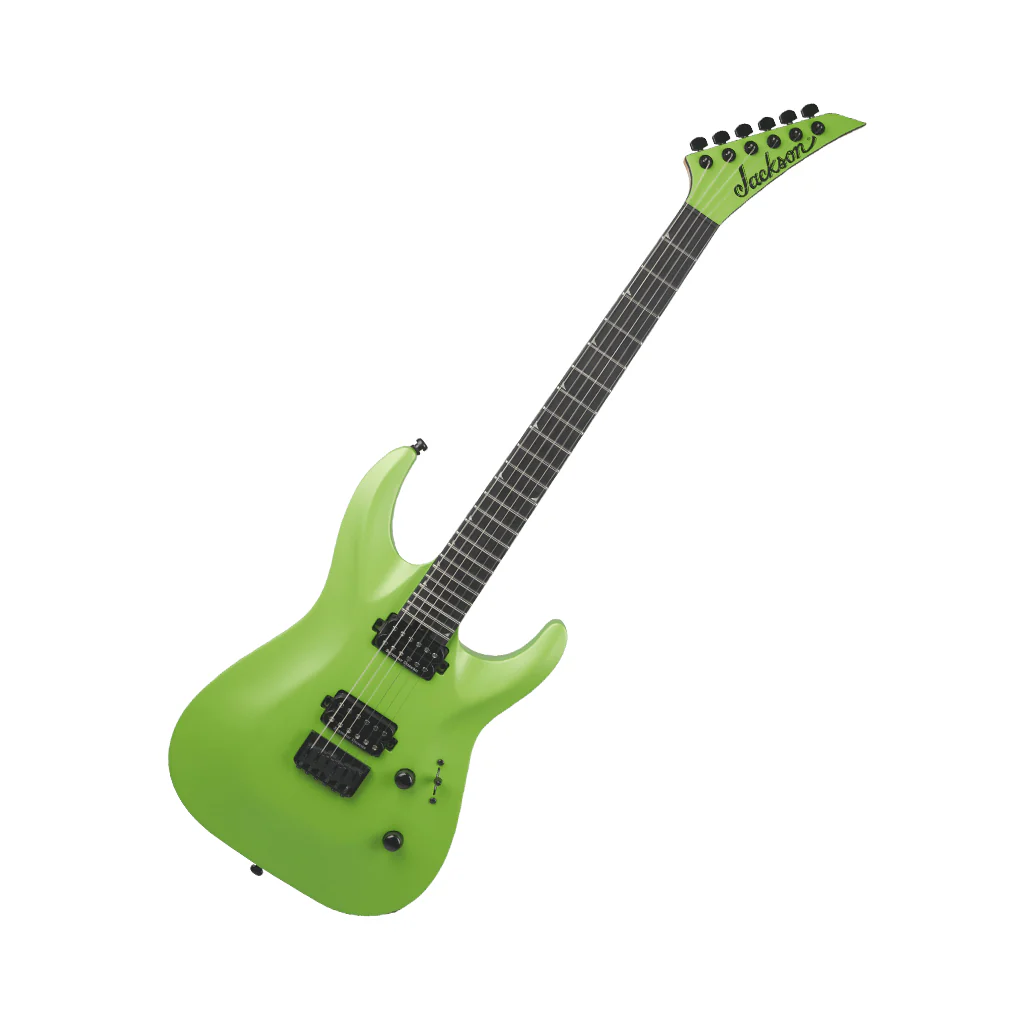 Jackson SLA2 Pro Plus Series Soloist Hardtail Electric Guitar - Toxic Apple - Image 8