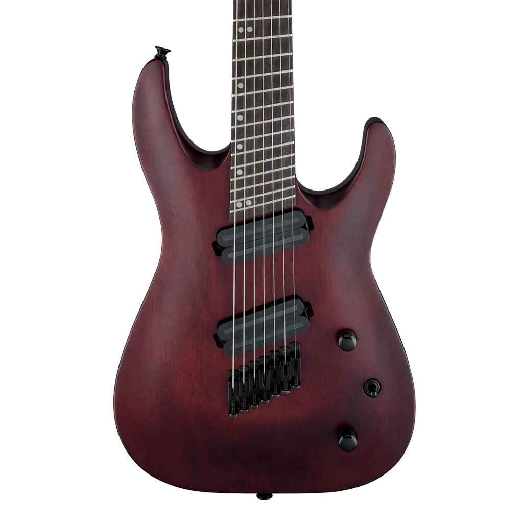 Jackson X Series Dinky Arch Top DKAF7 MS, Laurel Fingerboard, Multi-Scale, Stained Mahogany | Electric Guitars | 2911637557