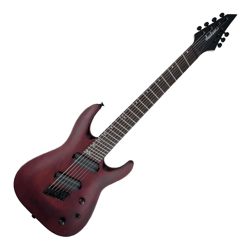Jackson X Series Dinky Arch Top DKAF7 MS, Laurel Fingerboard, Multi-Scale, Stained Mahogany | Electric Guitars | 2911637557 - Image 7
