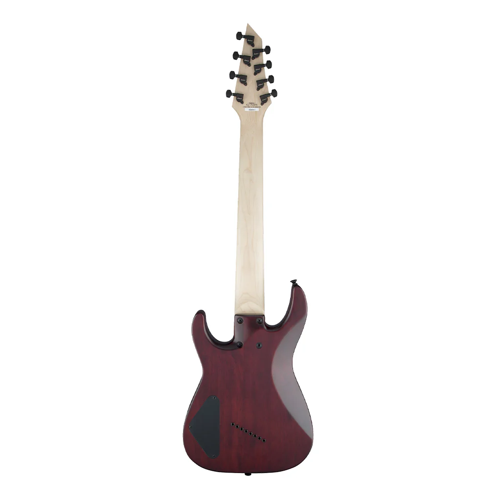 Jackson  X Series Dinky Arch Top DKAF8 MS, Laurel Fingerboard, Multi-Scale, Stained Mahogany | Electric Guitars | 2911638557 - Image 3