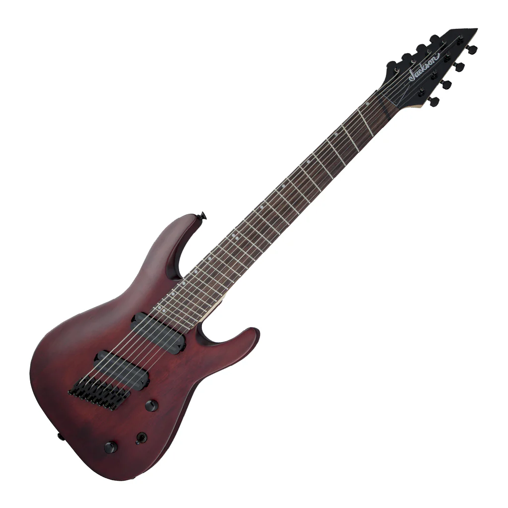 Jackson  X Series Dinky Arch Top DKAF8 MS, Laurel Fingerboard, Multi-Scale, Stained Mahogany | Electric Guitars | 2911638557 - Image 7
