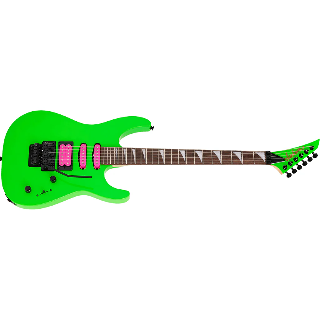 Jackson - X Series Dinky DK3XR HSS - Laurel Fingerboard - Neon Green | Electric Guitars | 2910022525 - Image 13