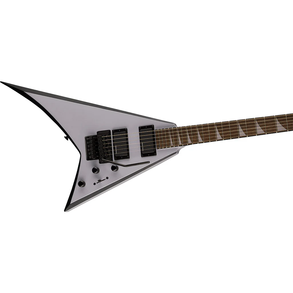 Jackson X Series Rhoads RRX24 in Battleship Gray with Black Bevels - Image 4