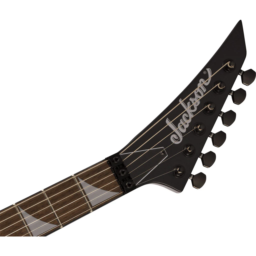 Jackson X Series Rhoads RRX24 in Battleship Gray with Black Bevels - Image 5