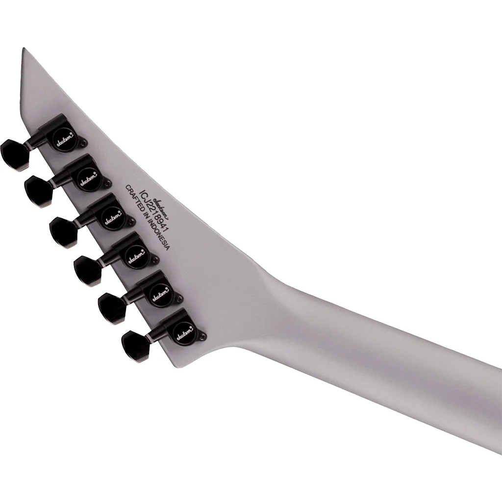 Jackson X Series Rhoads RRX24 in Battleship Gray with Black Bevels - Image 6