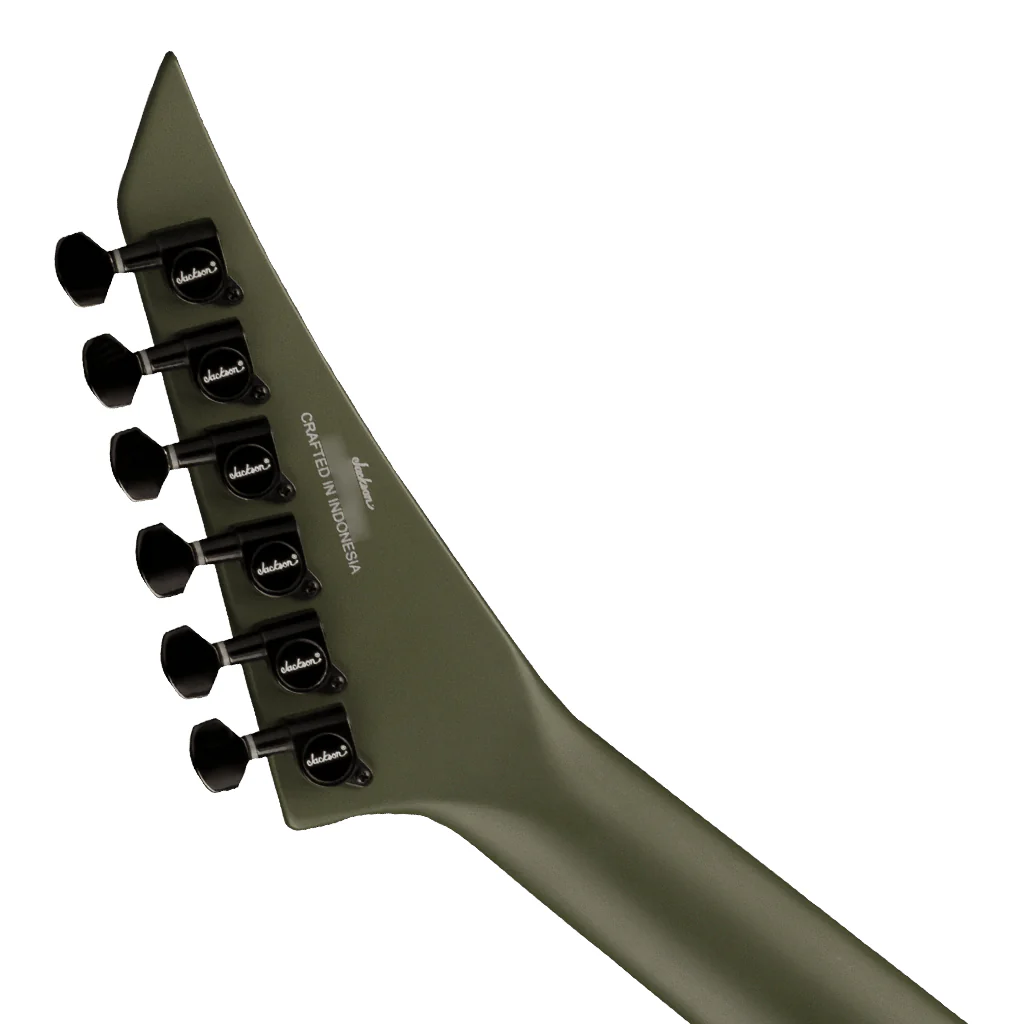 Jackson X Series Rhoads RRX24, Laurel Fingerboard, Matte Army Drab with Black Bevels | Electric Guitars | 2913636520 - Image 5
