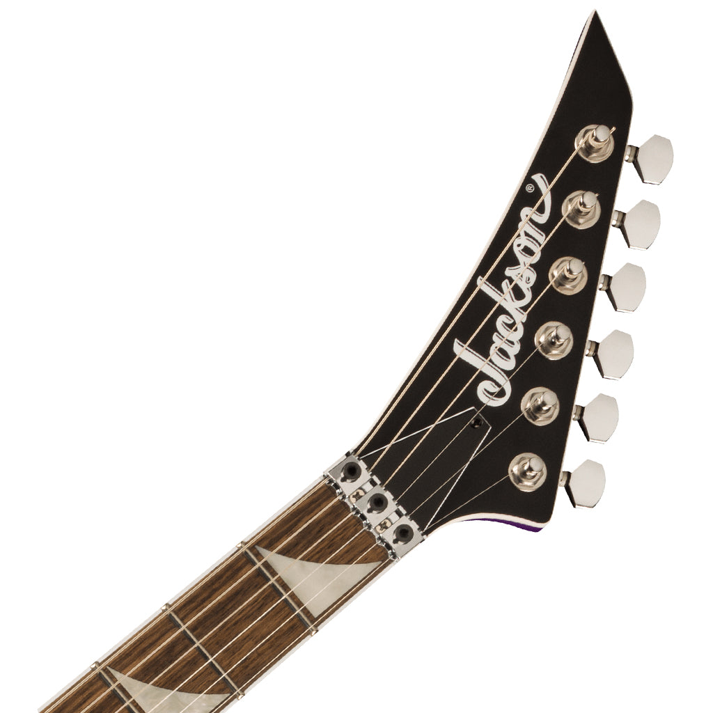 Jackson X Series Rhoads RRX24, Laurel Fingerboard, Purple Metallic with Black Bevels - Image 4