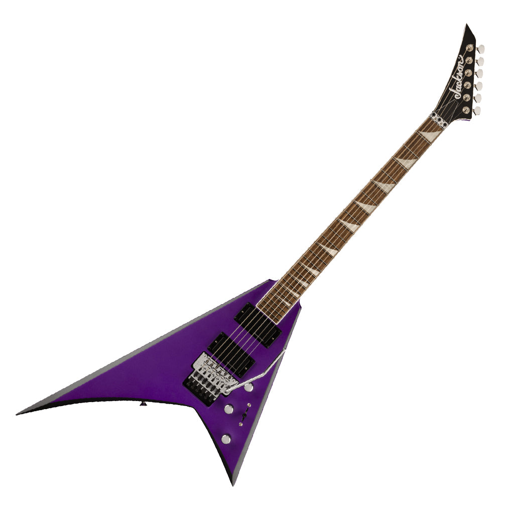 Jackson X Series Rhoads RRX24, Laurel Fingerboard, Purple Metallic with Black Bevels - Image 7