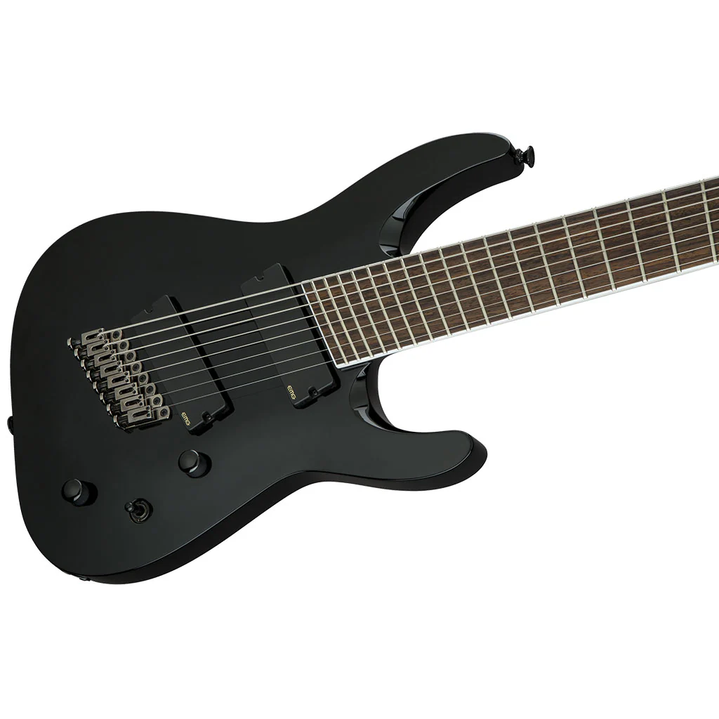Jackson X Series Soloist Arch Top SLAT8 MS Multi-Scale - Gloss Black | Electric Guitars | 2916767503 - Image 4
