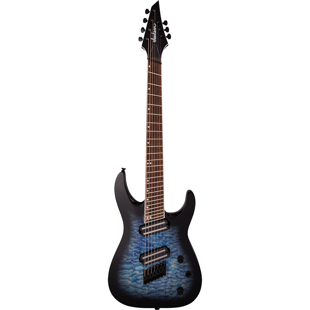 Jackson X Series Soloist Arch Top SLATX7Q MS In Transparent Blue Burst | Electric Guitars | 2919914586 - Image 2