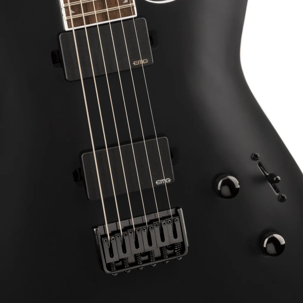 Jackson - X Series Soloist SLA6 DX Baritone, Laurel Fingerboard, Satin Black | Electric Guitars | 2919260568 - Image 6