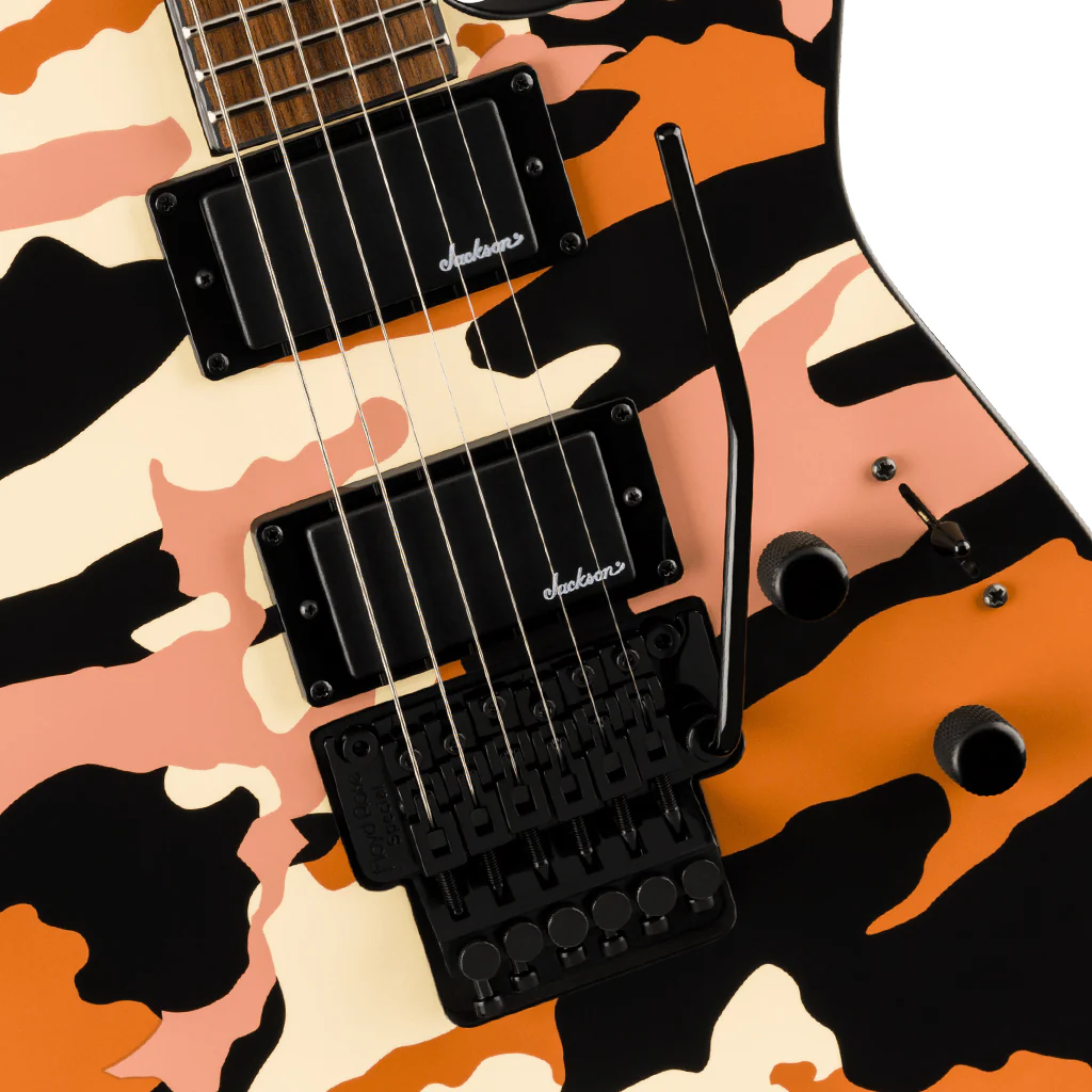 Jackson X Series Soloist SLX DX Camo Butterscotch Camo - Image 6
