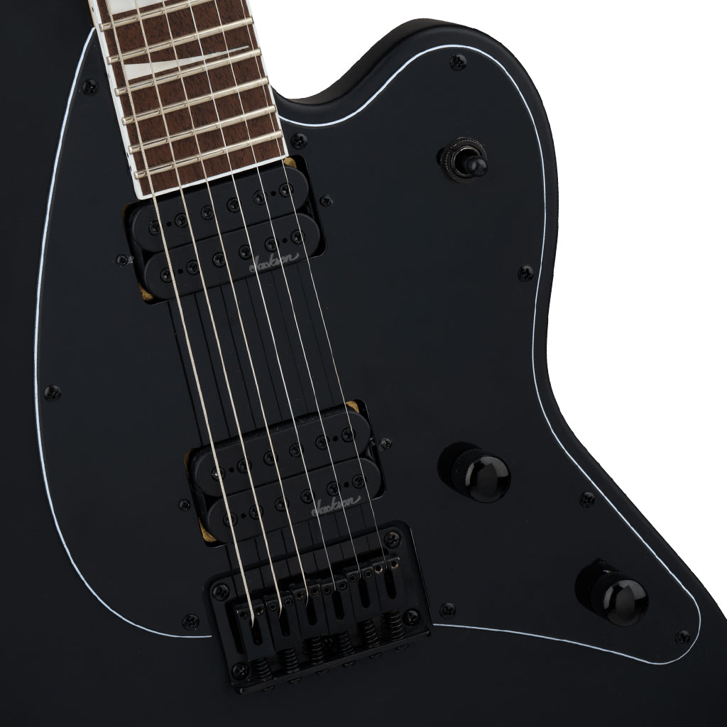 Jackson X Series Surfcaster SC HT6 Electric Guitar Laurel Fingerboard Satin Black - Image 6