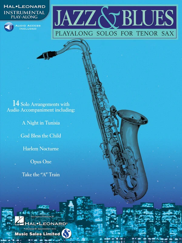 Jazz & Blues Solos - Play Along For Tenor Saxophones