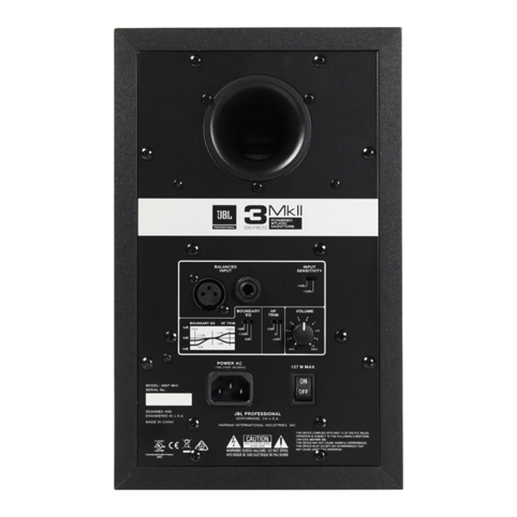 JBL LSR305MKII Studio Monitor  - 5" Two-Way Powered Bi-Amp Studio Monitor Speaker Single - Image 2