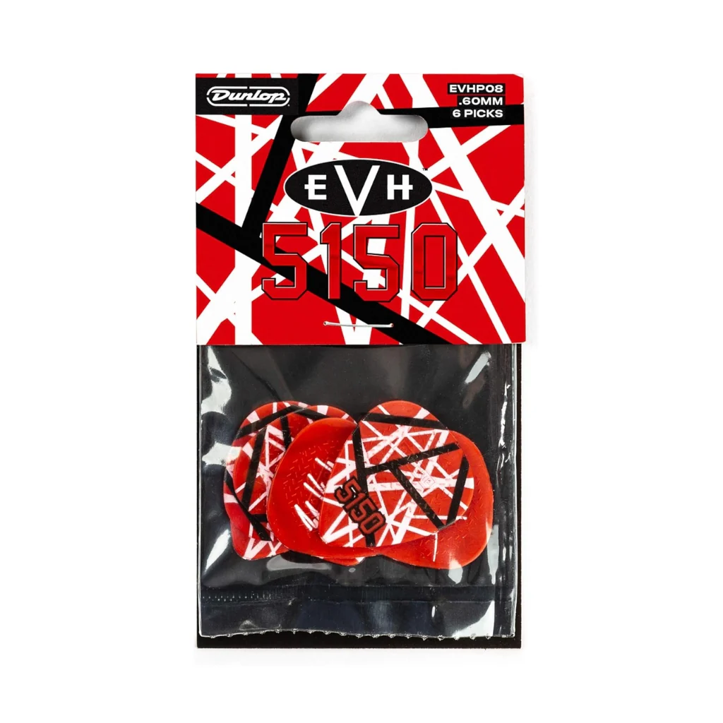 Jim Dunlop EVH 5150 Max-Grip Picks - .60mm, 6 Pack