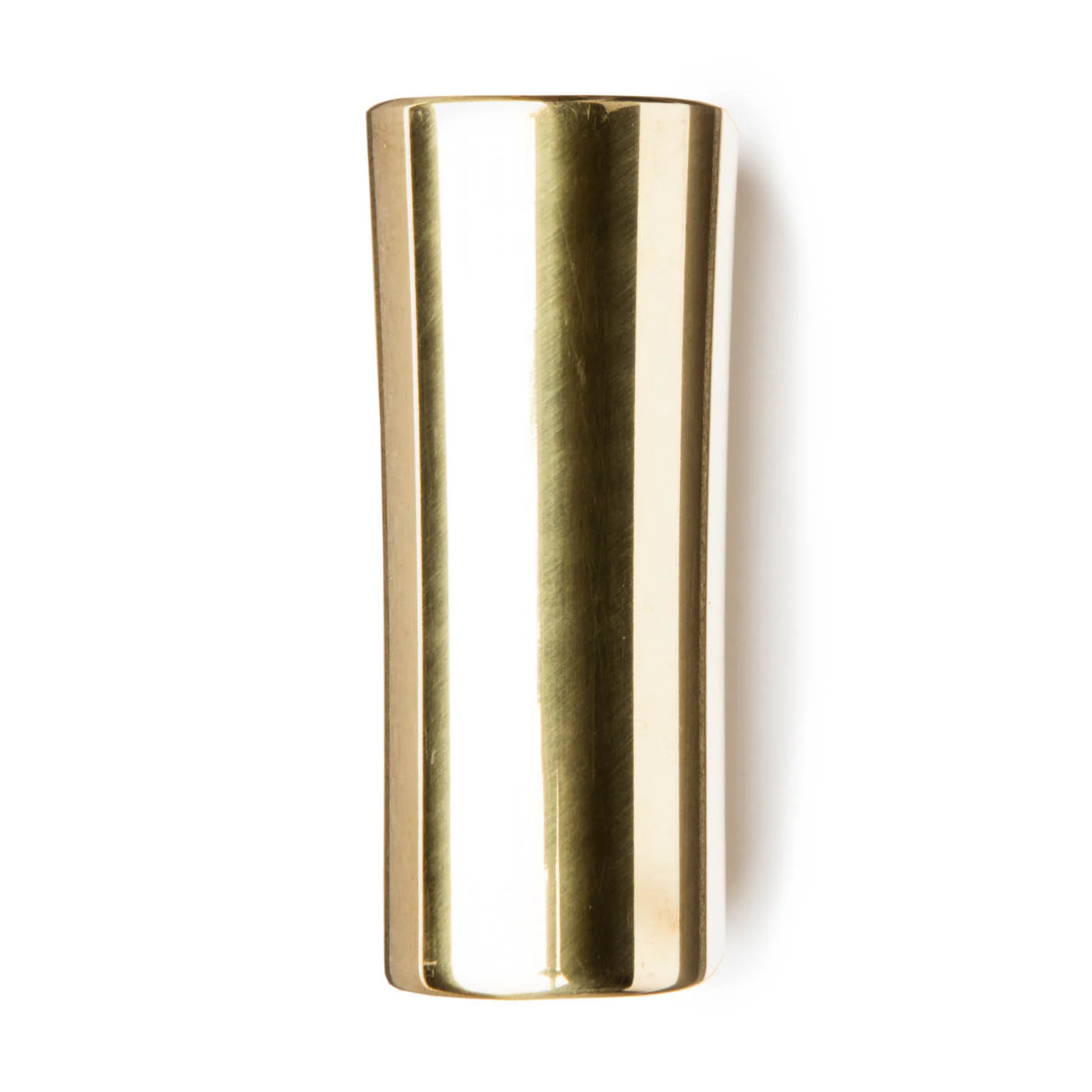 Jim Dunlop J232 Harris Brass Slide - Large - Flared Wall - Image 2