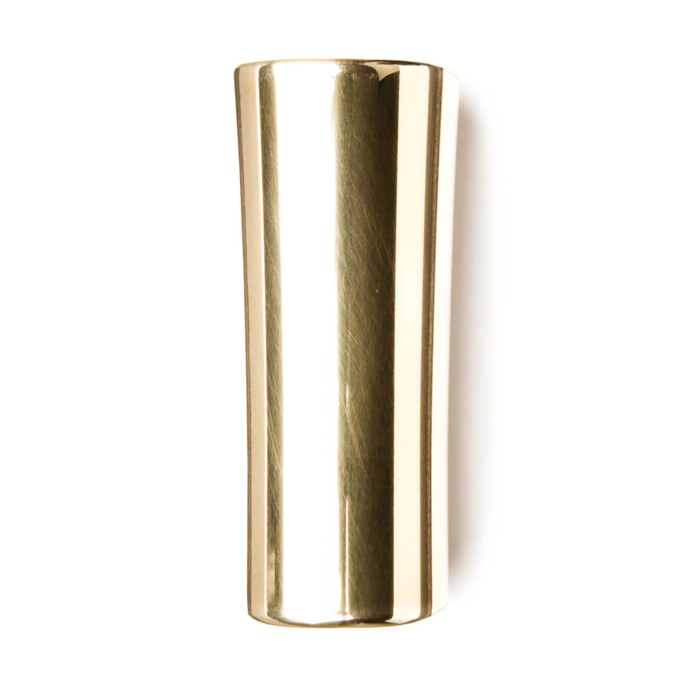 Jim Dunlop J231 Harris Brass Slide - Medium - Flared Wall - Image 2
