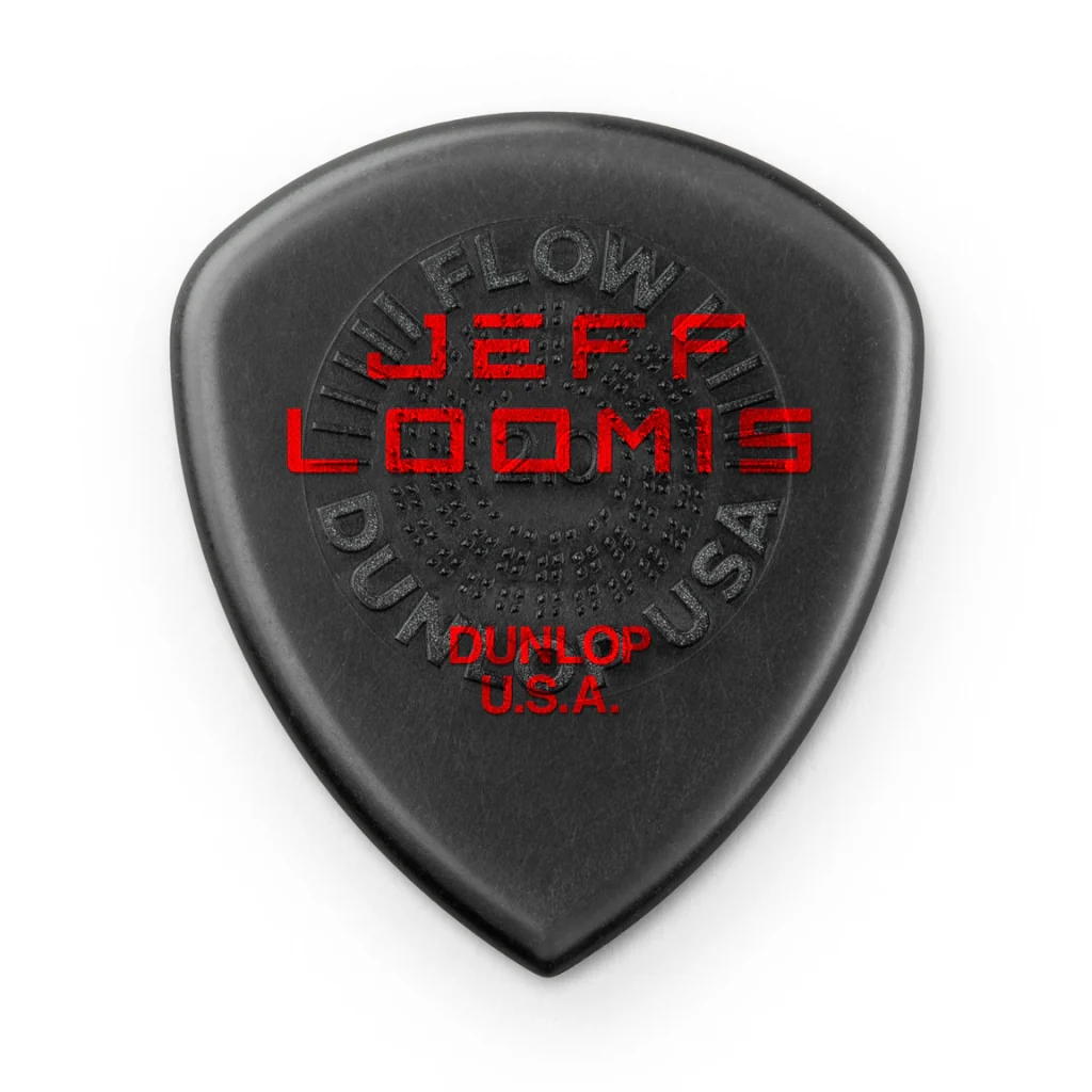 Jim Dunlop Jeff Loomis Custom Flow Jumbo Black Pick Players Pack - Image 2