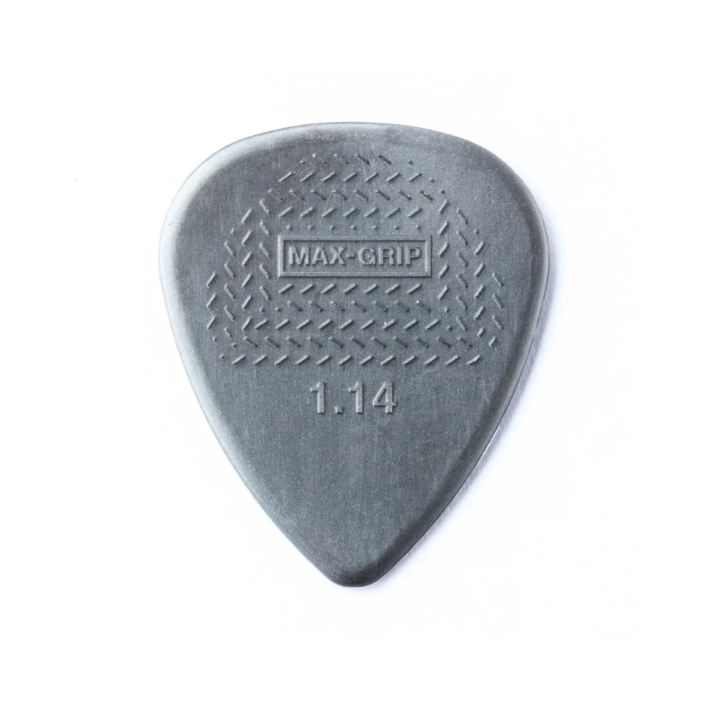 Jim Dunlop JPP110 Max-Grip Nylon Standard Picks - 1.14mm, 12 Pack - Image 3