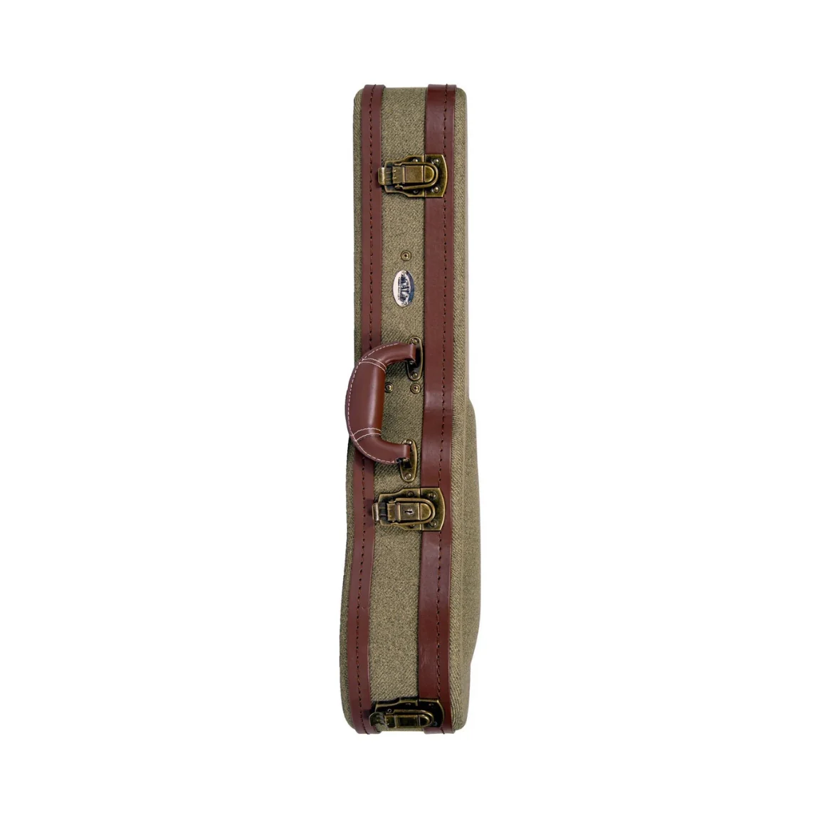 KALA OTT-AT Hardcase for Archtop Tenor Ukulele - Olive Tweed - Image 4