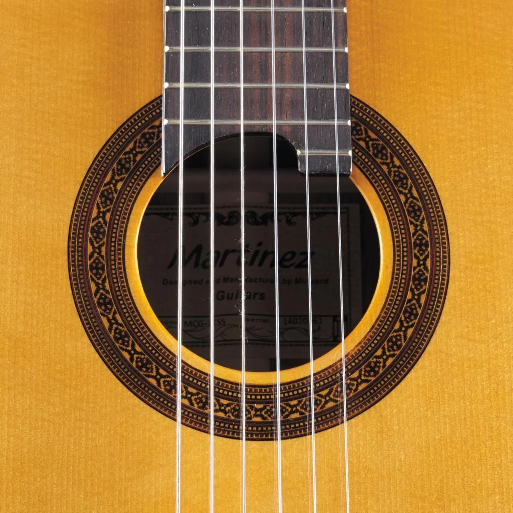 Katoh MCG115S Spruce Top Classical Guitar with Case - Image 7