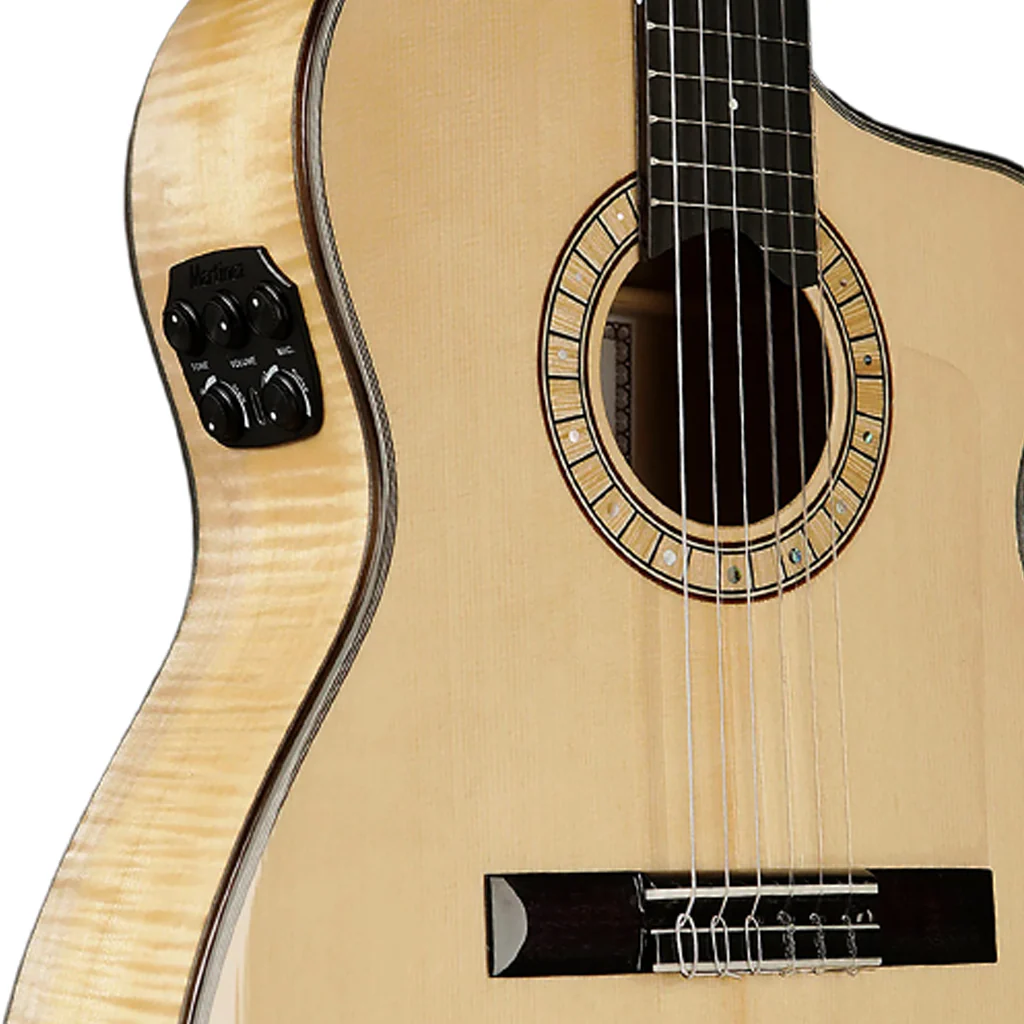 Katoh MP-14 Maple Classical Electric Guitar - Image 4