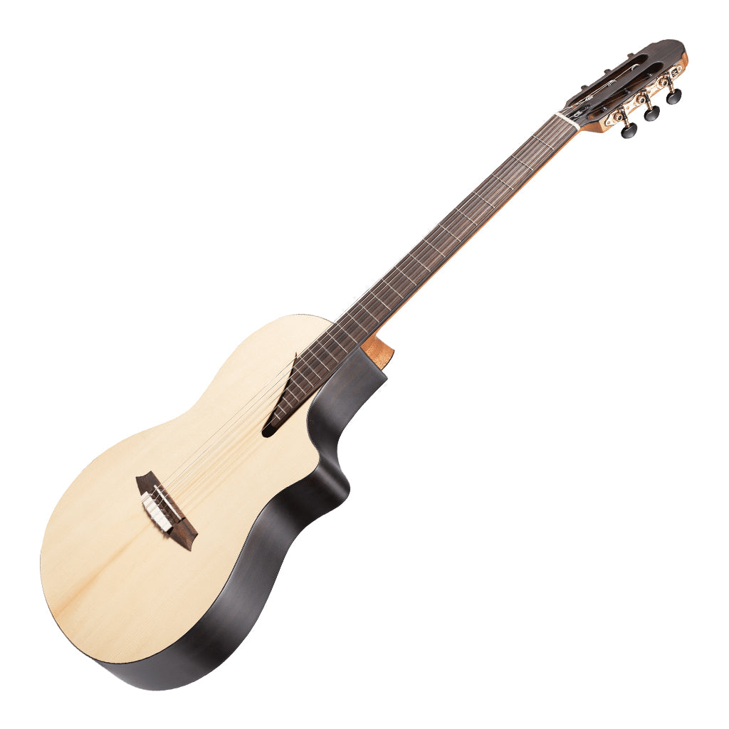 Katoh MS14R Jun Performer Spruce Top Rosewood Back & Sides Classical Guitar - Image 7