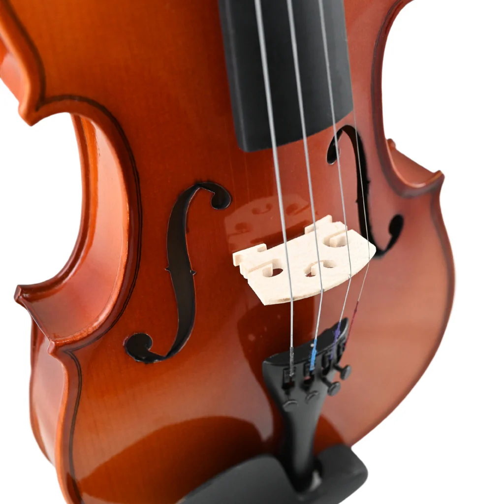 Knight - HDV 2/4 Size Student Violin with bow and foam case - Image 2