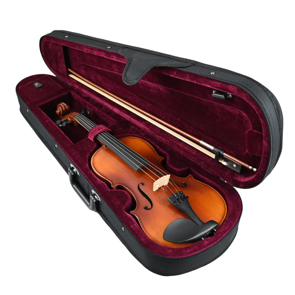 Knight - HDV11 1/4 Size Student Violin with bow and foam case - Image 5