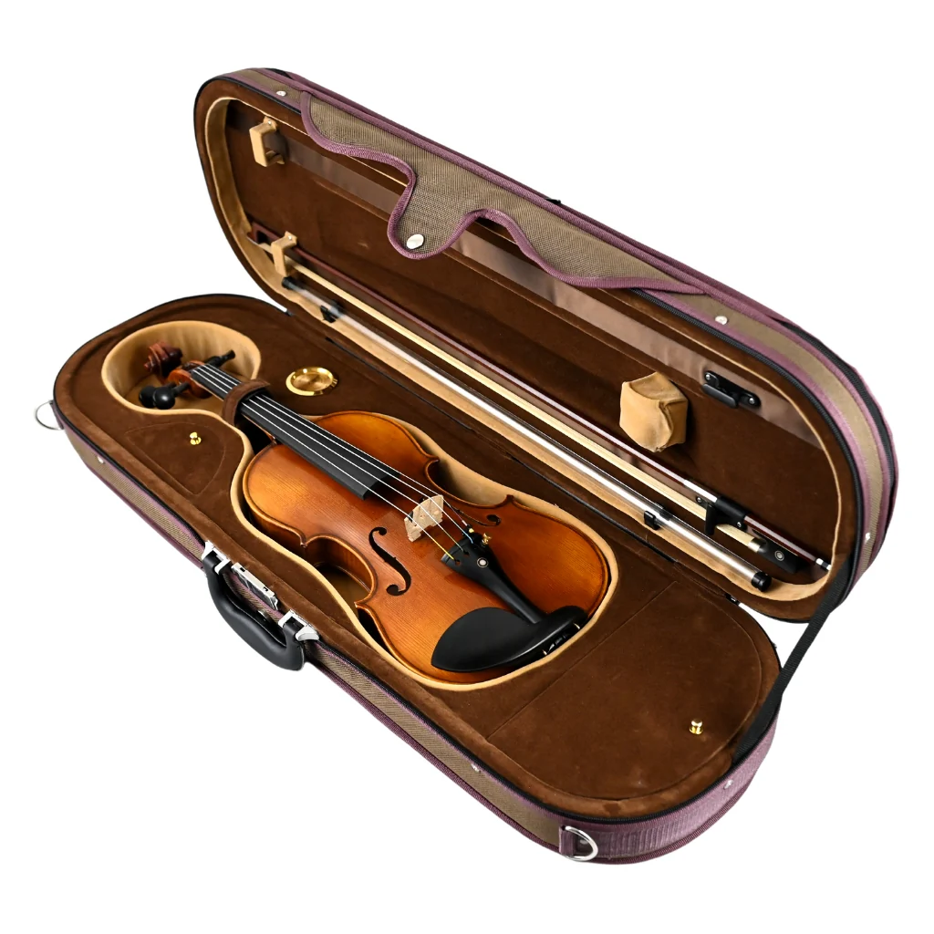 Knight - HDV31 4/4 Size Violin with bow and foam case - Image 6