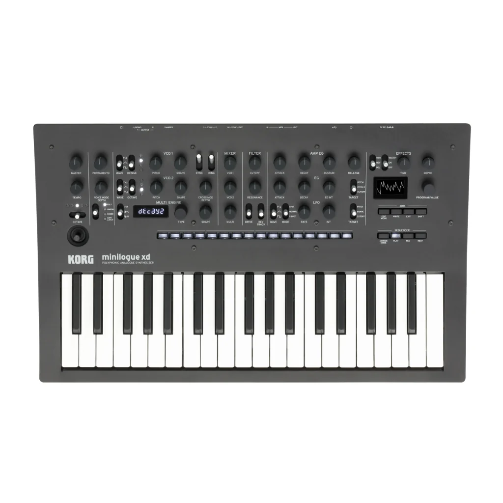 Korg Minilogue XD 4 Voice Analog Synthesizer