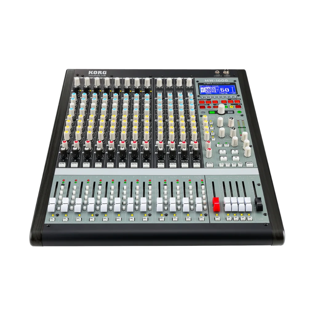 Korg MW1608 16Ch Hybrid Mixer - Image 4