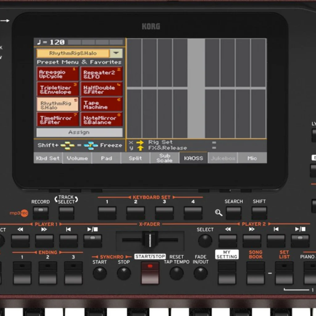 Korg PA1000 Arranger Keyboard - Image 4