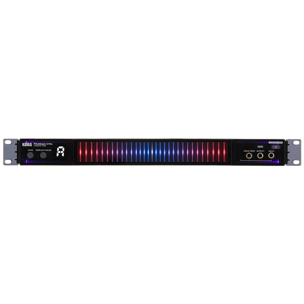 Korg Pitchblack X Pro Chromatic Rack Tuner
