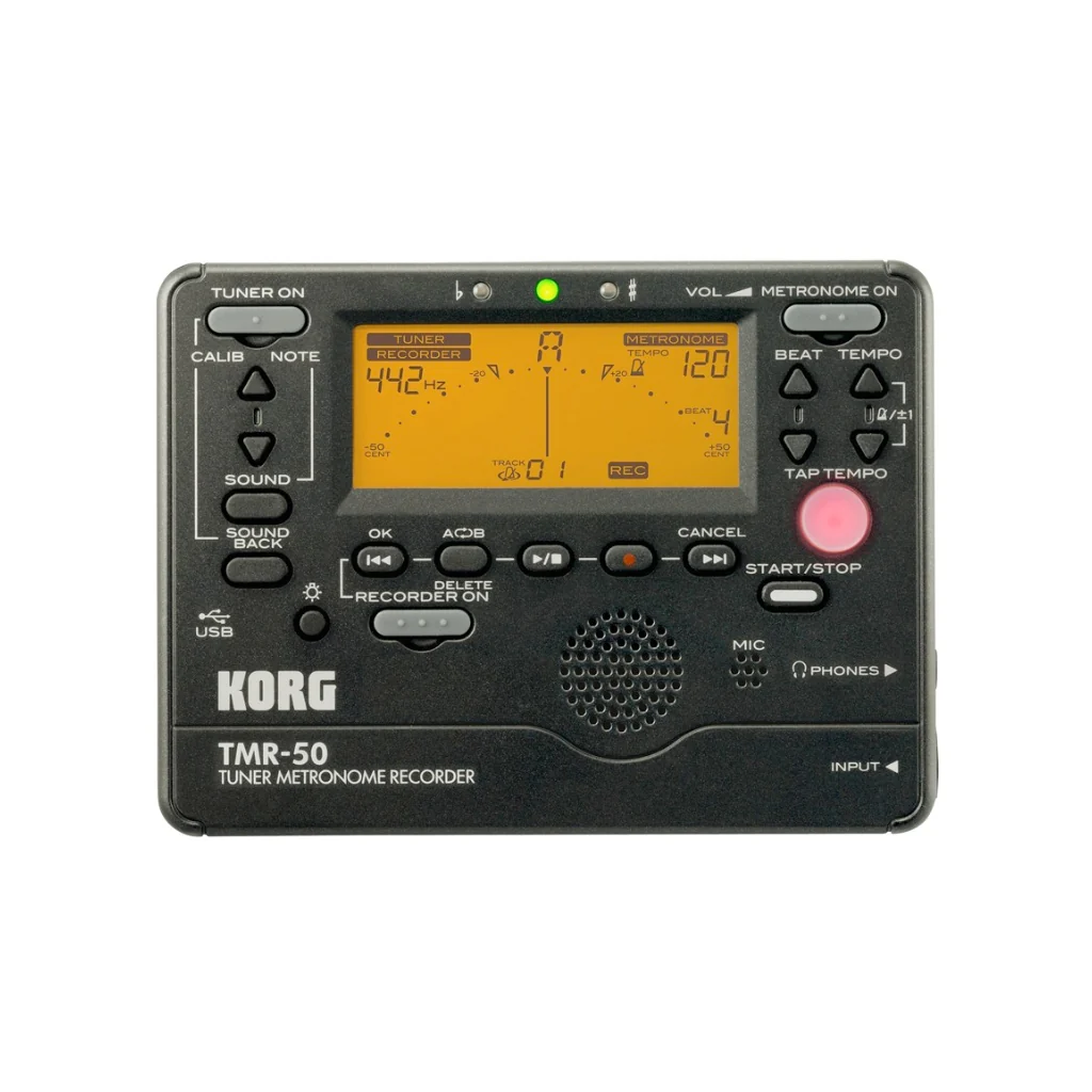 Korg TMR-50 Tuner Metronome Black