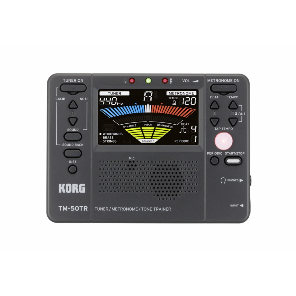 Korg Tuner Metronome Tone Trainer Black