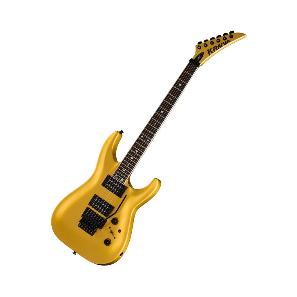 Kramer 50th Anniversary SM-1 HH Electric Guitar - Anniversary Gold - Image 8