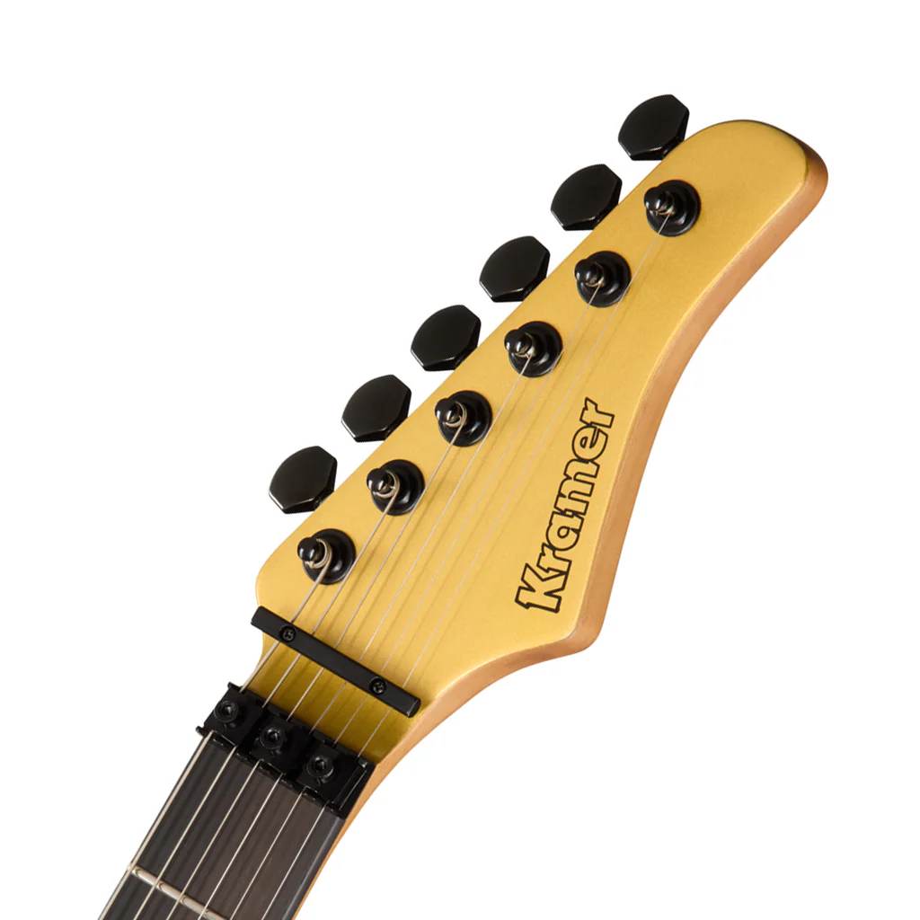 Kramer 50th Anniversary Volante HHFR Electric Guitar - Anniversary Gold - Image 5