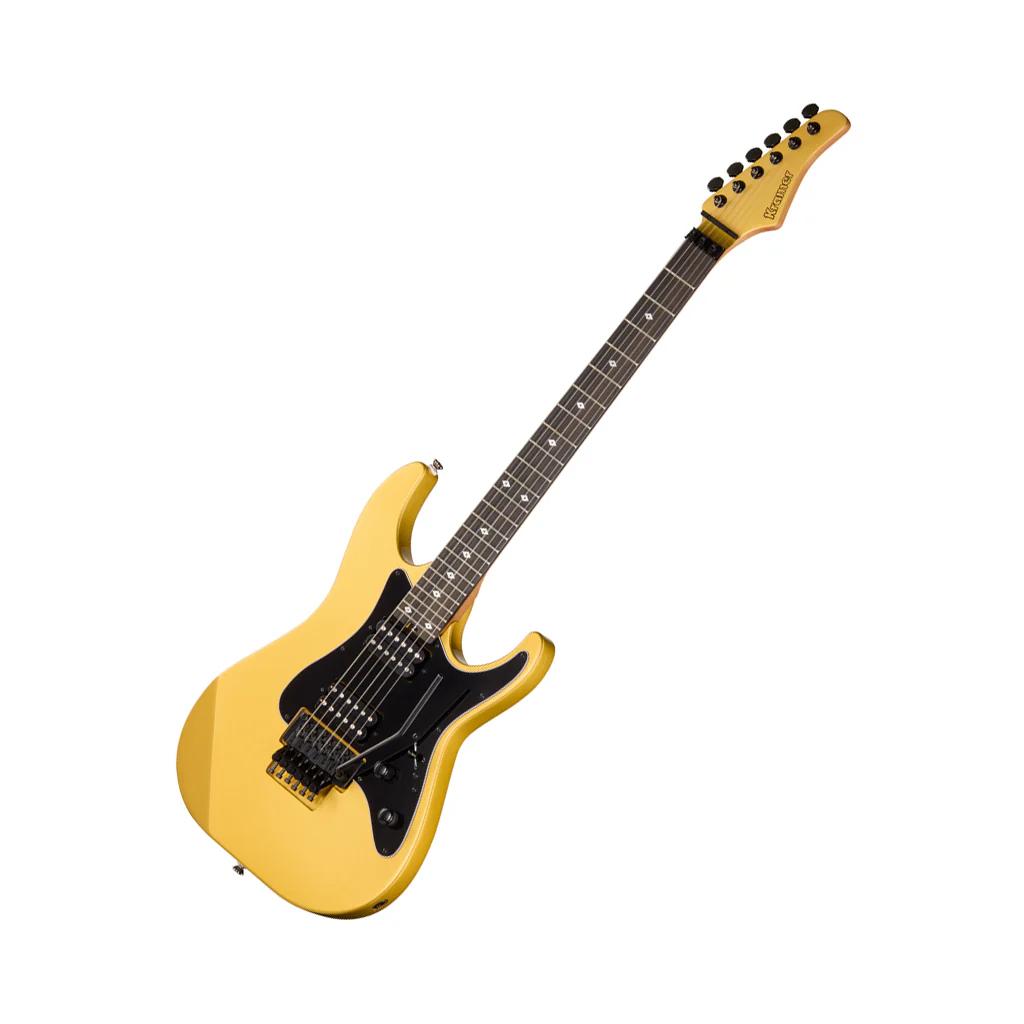Kramer 50th Anniversary Volante HHFR Electric Guitar - Anniversary Gold - Image 8