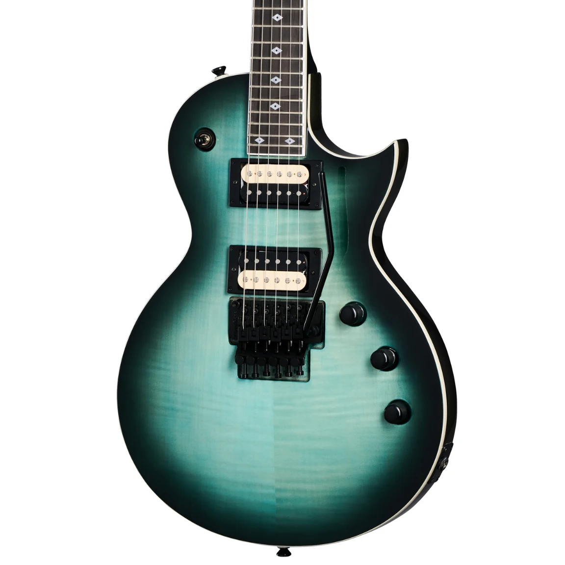 Kramer Assault Figured Electric Guitar - Caribbean Blue Perimeter