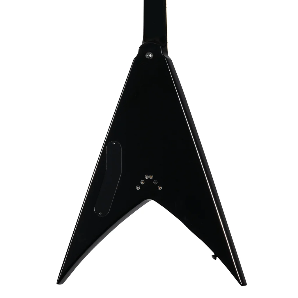 Kramer Dave Mustaine Vanguard in Case Electric Guitar - Ebony - Image 2